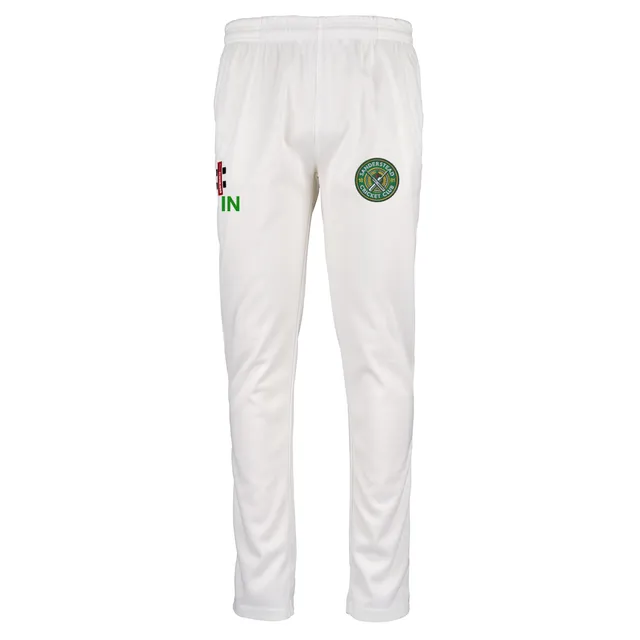 gray-nicolls-sanderstead-cc-pantaloni-matrix-slim-fit-avorio-senior-con-ricamo image 1