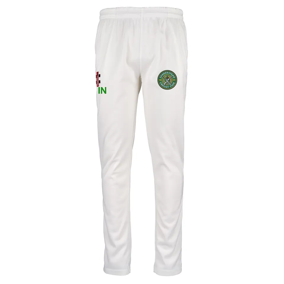 gray-nicolls-sanderstead-cc-pantaloni-matrix-slim-fit-avorio-senior-con-ricamo image 1