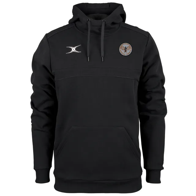 gilbert-rugby-photon-felpa-con-cappuccio-uomo-nottingham-medics-nera image 1