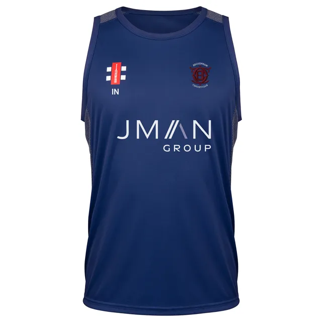 gray-nicolls-pro-performance-canotta-training-senior-beckenham-cricket-club-navy image 1