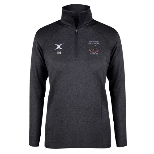 gilbert-rugby-synergie-warm-up-top-adulto-whitley-bay-rockcliff-rfc-nero image 1