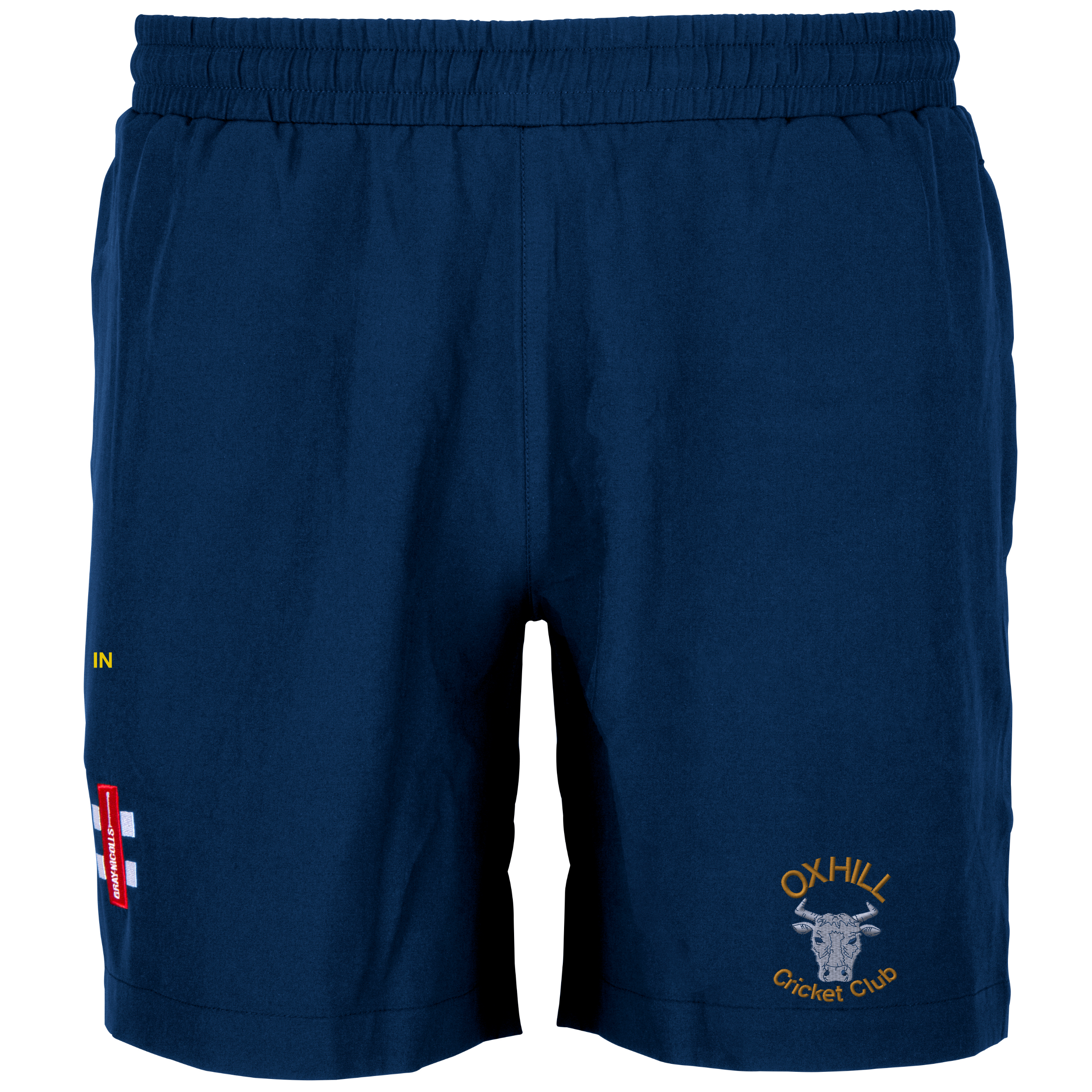 gray-nicolls-oxhill-cc-senior-pantaloncini-training-velocity-blu-navy image 1