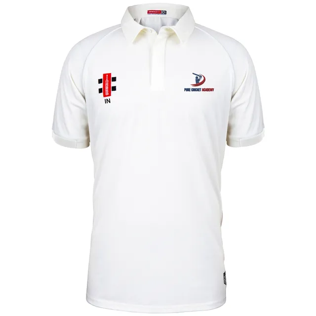 gray-nicolls-pure-cricket-academy-matrix-v2-t-shirt-cricket-senior-avorio image 1