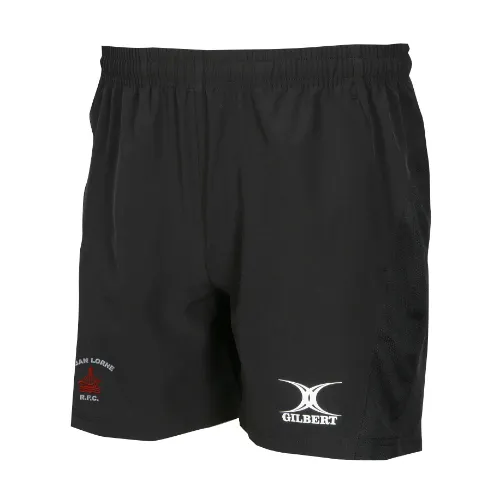 gilbert-rugby-oban-lorne-rfc-donna-leisure-shorts-neri image 1
