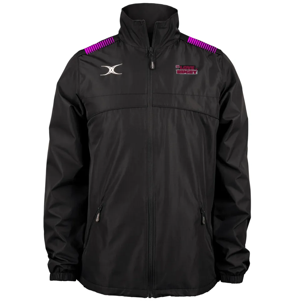 gilbert-rugby-for-the-love-of-rugby-photon-giacca-full-zip-uomo-nera image 1
