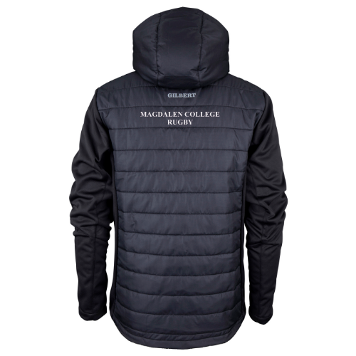 gilbert-rugby-magdalen-college-rugby-pro-giacca-quarter-zip-uomo-adulto-nero image 2