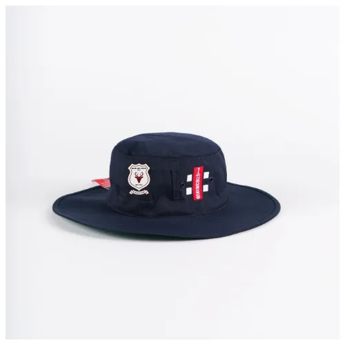 gray-nicolls-sun-hat-senior-cappello-cricket-blu-navy-beaulieu-park-cc image 1