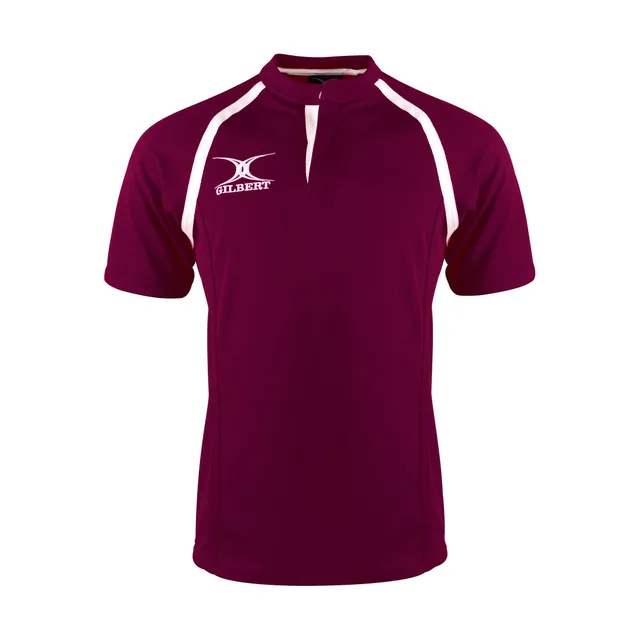 gilbert-rugby-xact-maglia-match-senior-nero-blu-navy-scuro image 1
