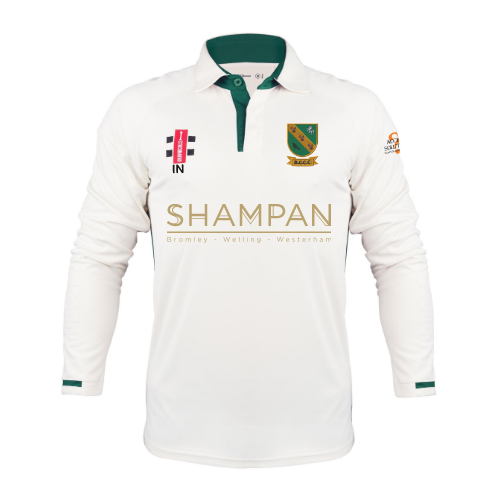 gray-nicolls-bromley-common-cc-senior-pro-performance-v3-maglia-manica-lunga-avo image 1