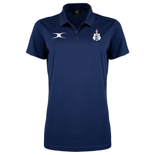 gilbert-rugby-brighton-rfc-photon-ii-polo-donna-manica-corta-blu-navy-scuro image 1