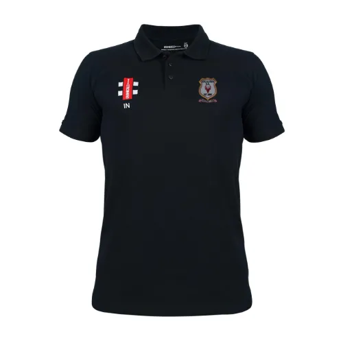 gray-nicolls-beaulieu-park-cc-senior-velocity-polo-manica-corta-nero image 1