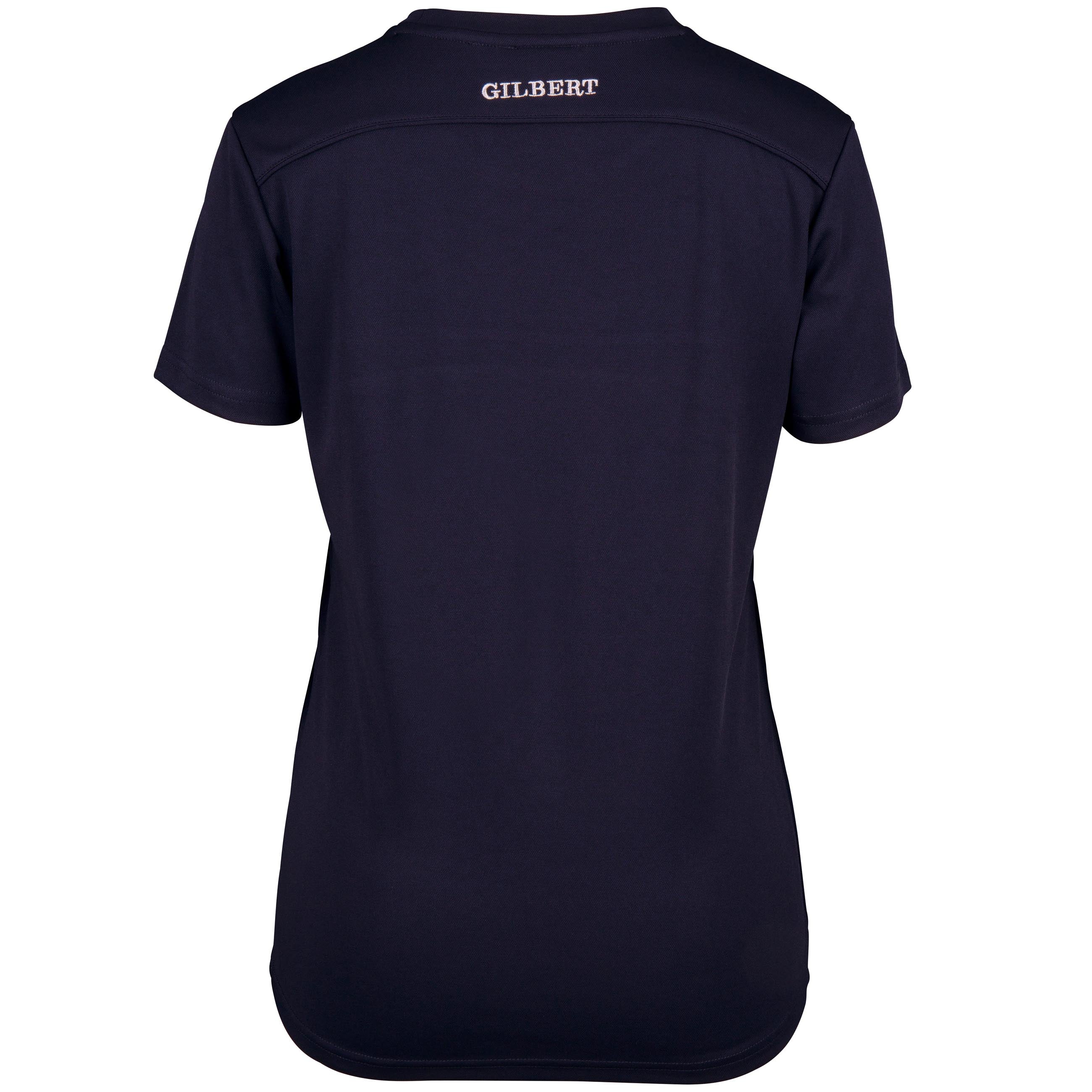 gilbert-rugby-photon-t-shirt-donna-nero-blu-navy image 4