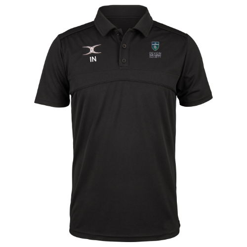 gilbert-rugby-devon-referees-photon-polo-uomo-nero-adulto image 1