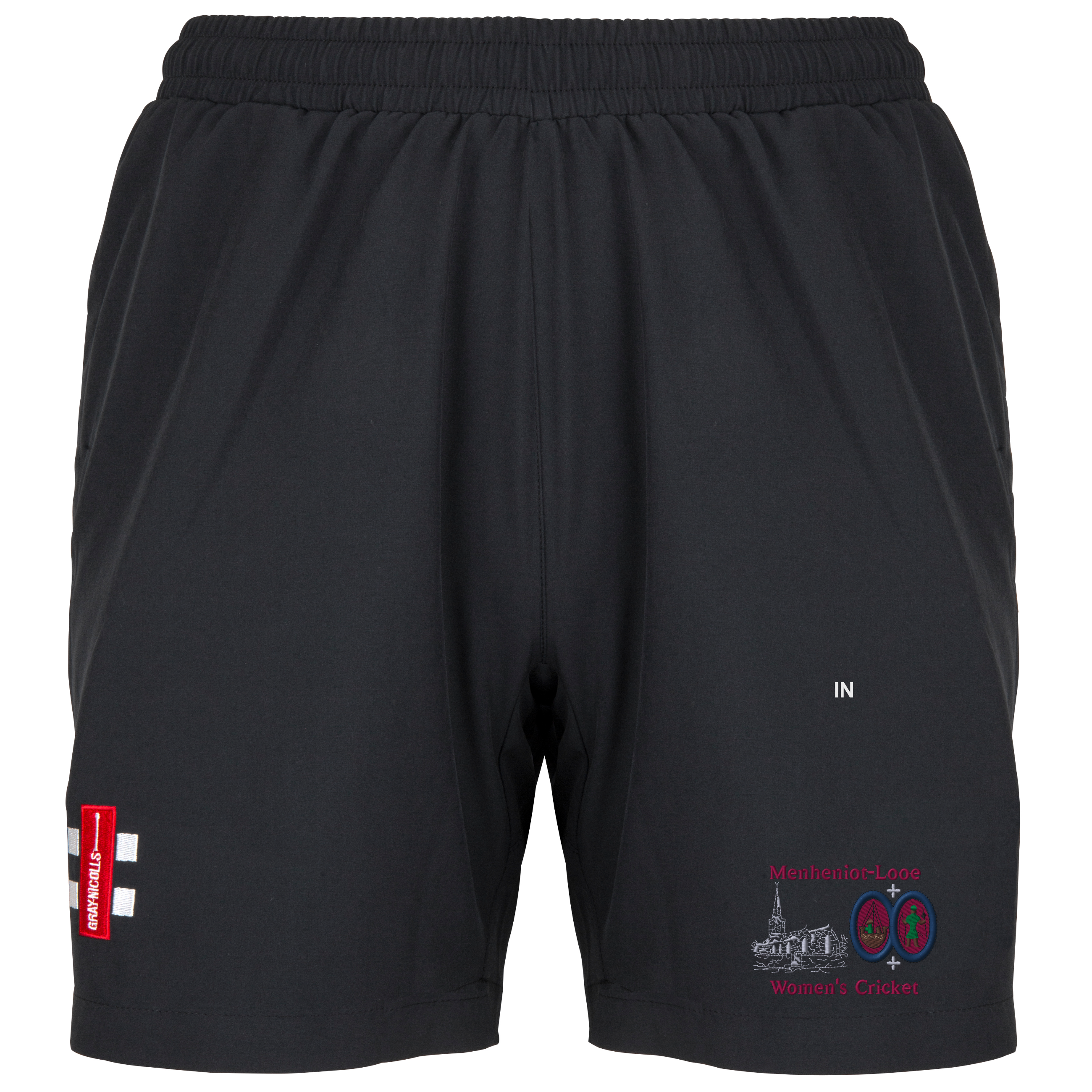gray-nicolls-velocity-shorts-cricket-donna-senior-menheniot-looe-cc-nero image 1