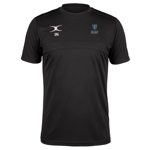 gilbert-rugby-devon-referees-photon-t-shirt-uomo-adulto-nero image 1