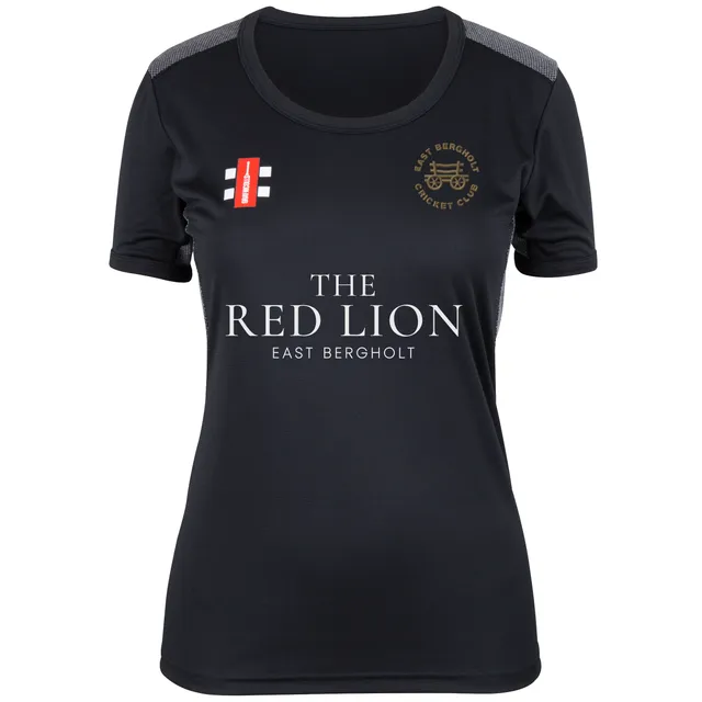 gray-nicolls-east-bergholt-cc-maglia-s-s-pro-performance-donna-nera image 1