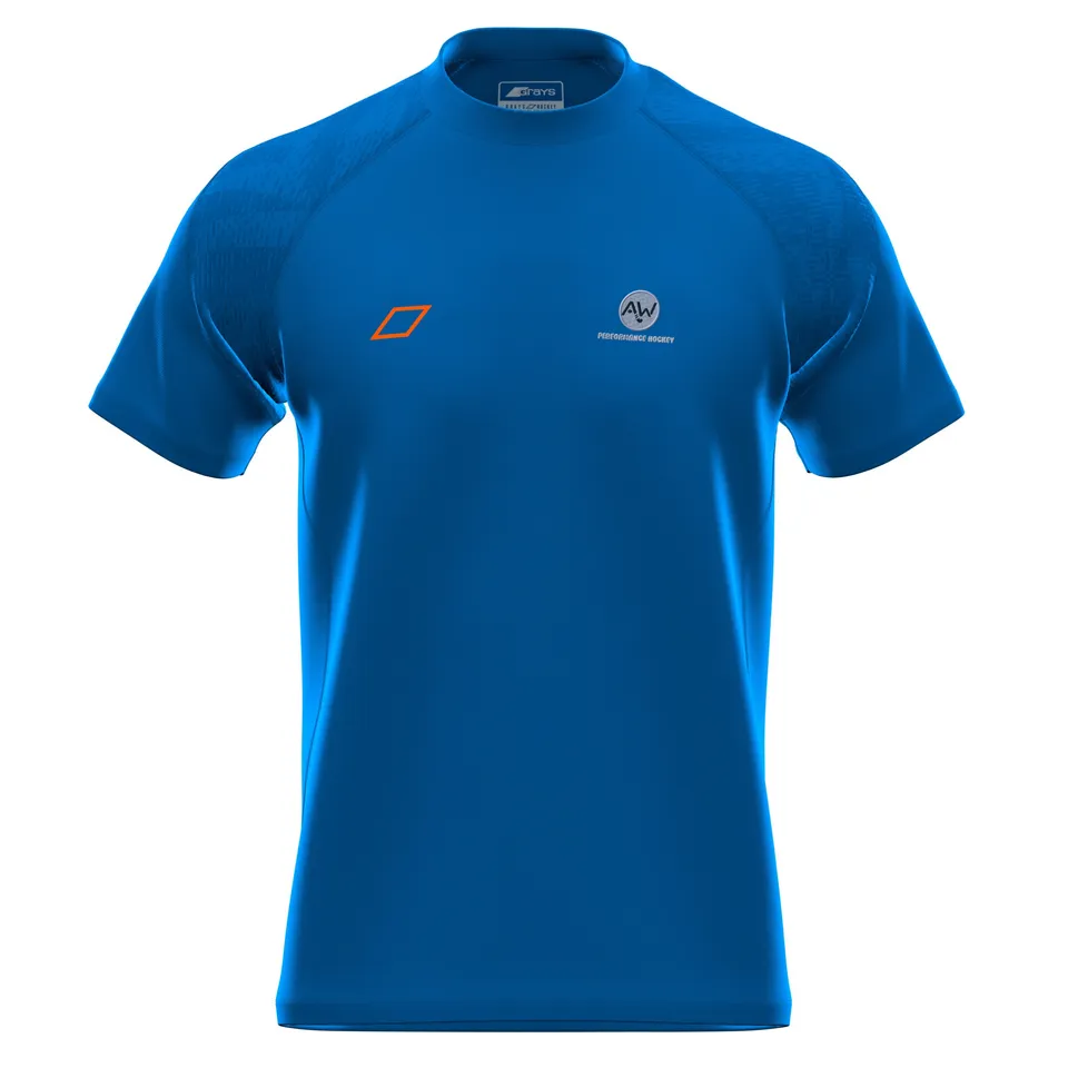 grays-aw-performance-gts-maglia-training-junior-royal-manica-corta image 1