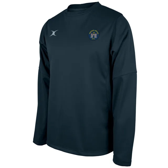gilbert-rugby-tonbridge-juddians-rfc-senior-pro-top-riscaldamento-blu-navy-scuro image 1