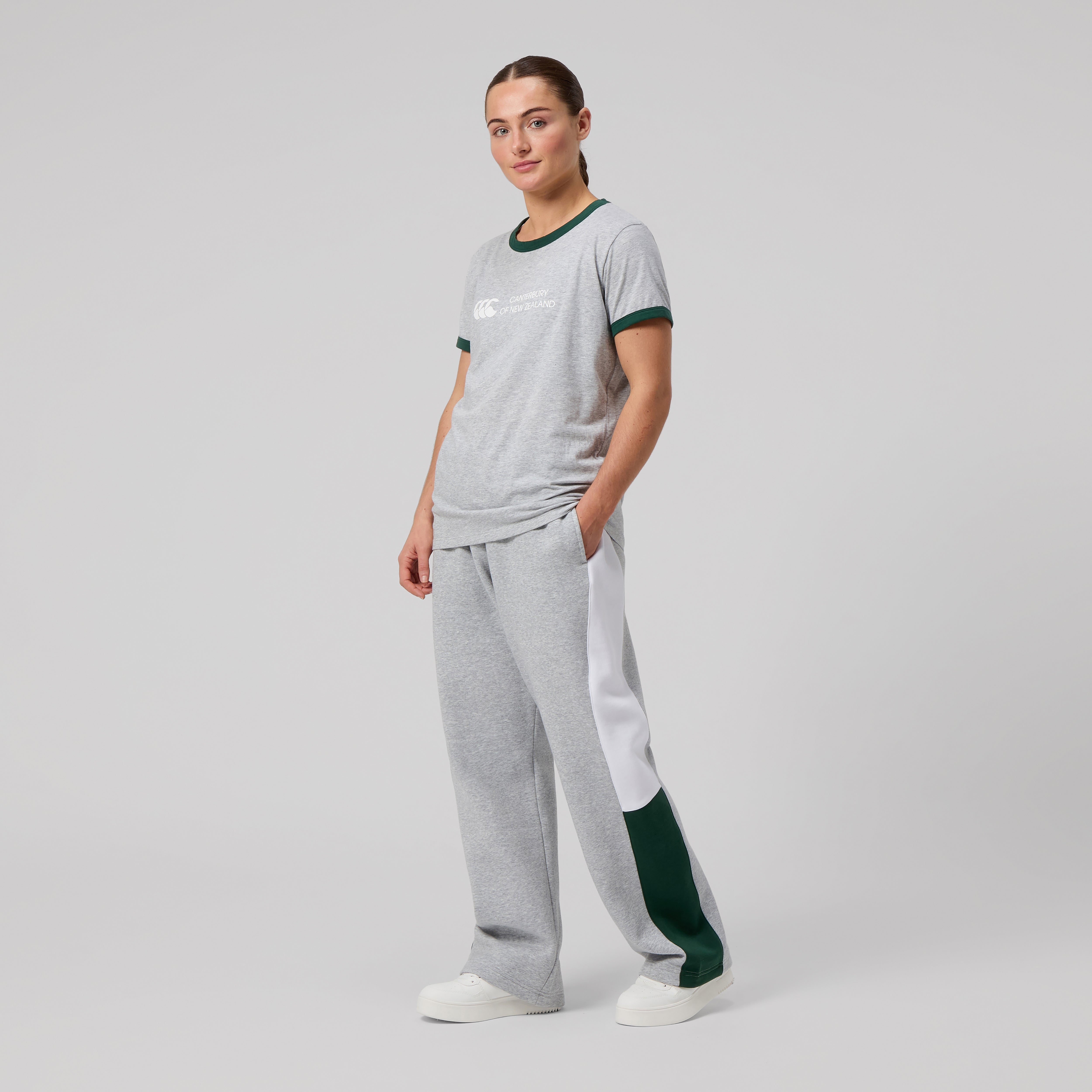 canterbury-legends-pantaloni-tuta-donna-grigio-marl image 1