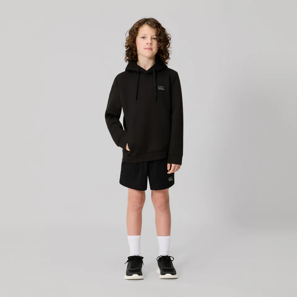 canterbury-felpa-tempo-con-cappuccio-junior-unisex-nero image 1