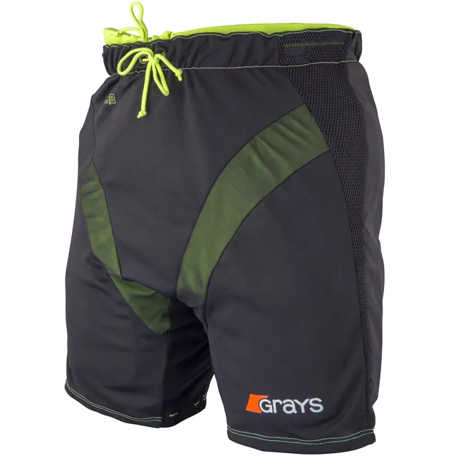 grays-nitro-sovrapantaloncini-portiere-hockey-nero-giallo-fluo image 1