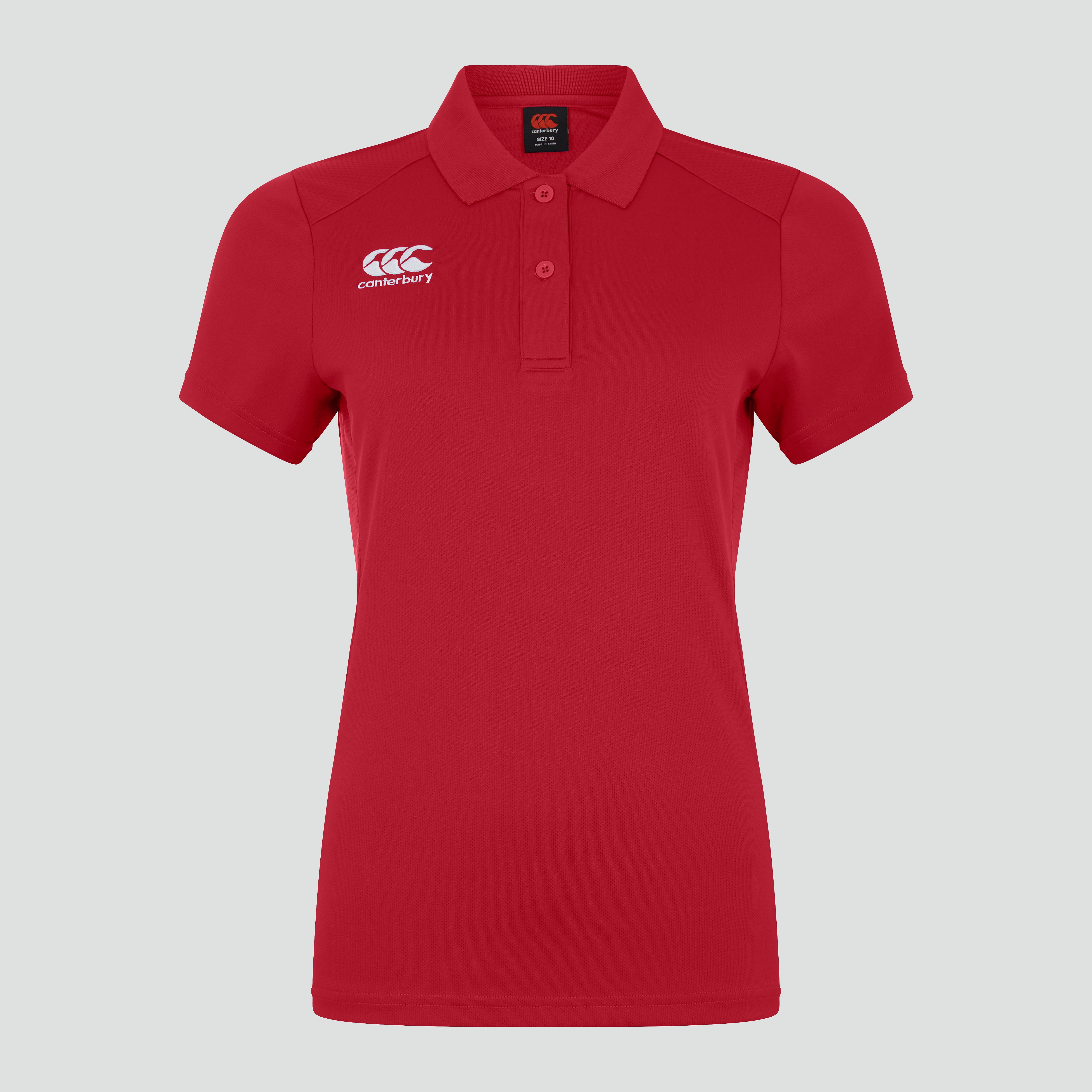 canterbury-club-dry-polo-junior-unisex-rosso image 3