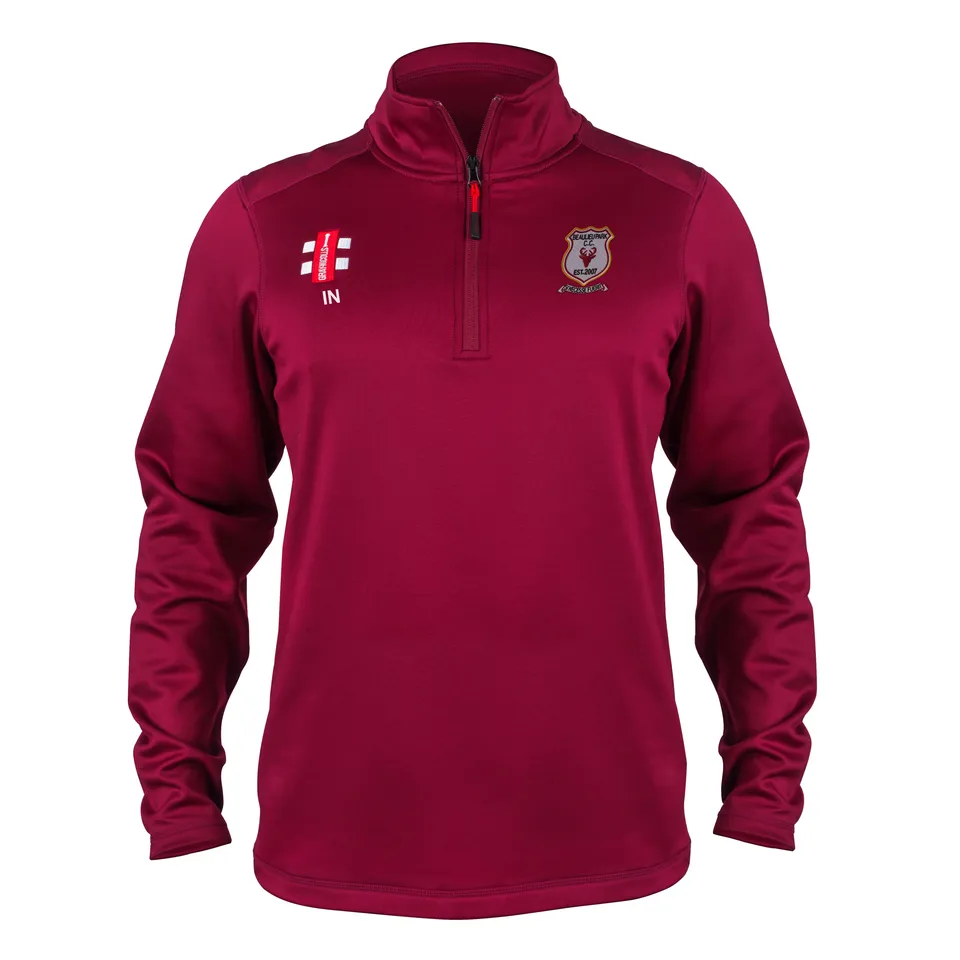 gray-nicolls-beaulieu-park-cc-senior-storm-pile-fleece-maroon image 1