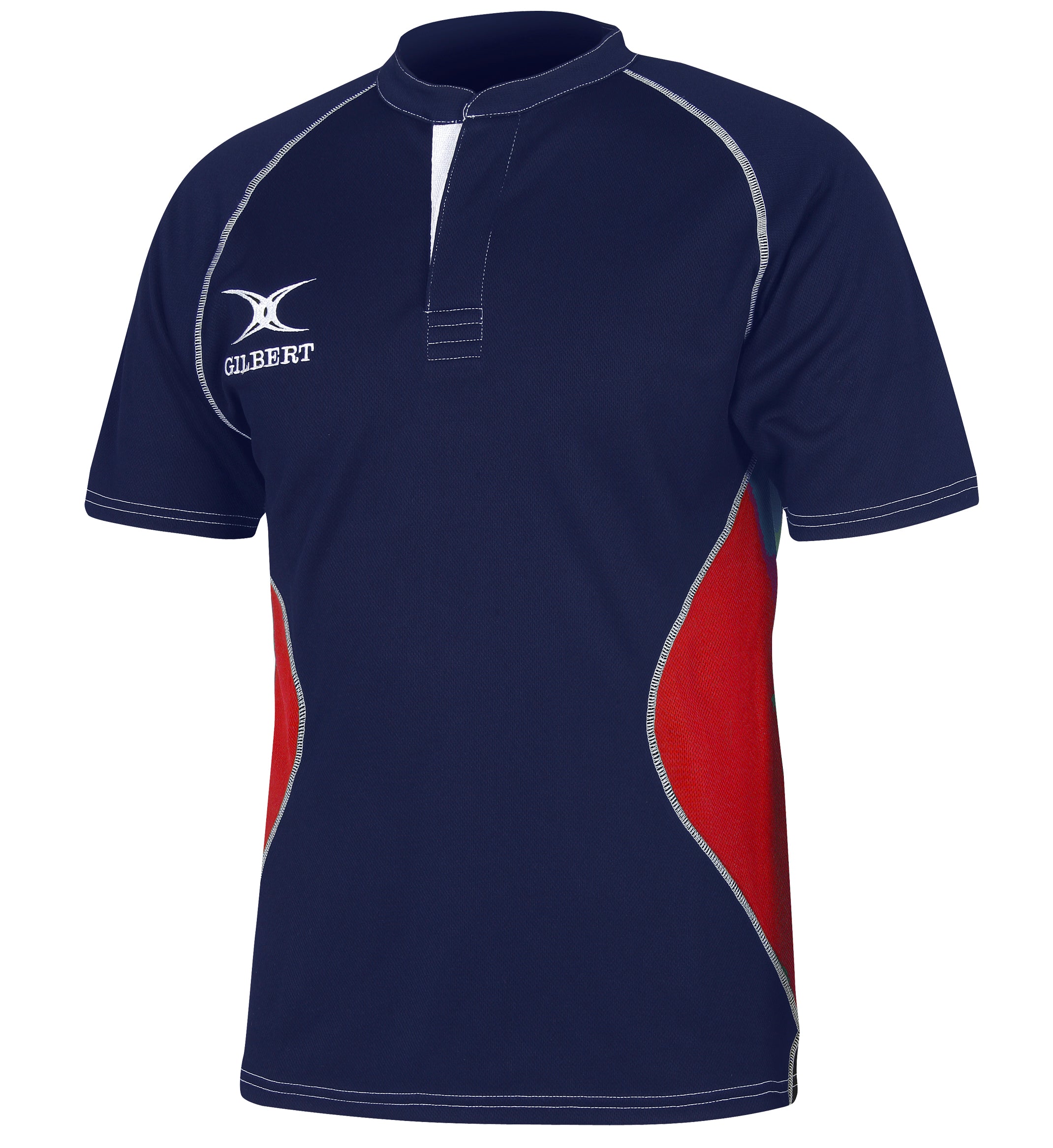 gilbert-rugby-xact-v2-maglia-match-rugby-junior-black-green image 3