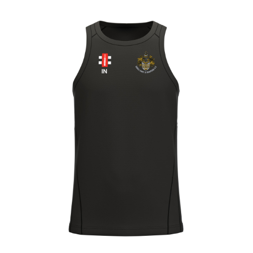 gray-nicolls-atom-gidea-park-romford-cc-senior-gilet-da-cricket-nero image 1