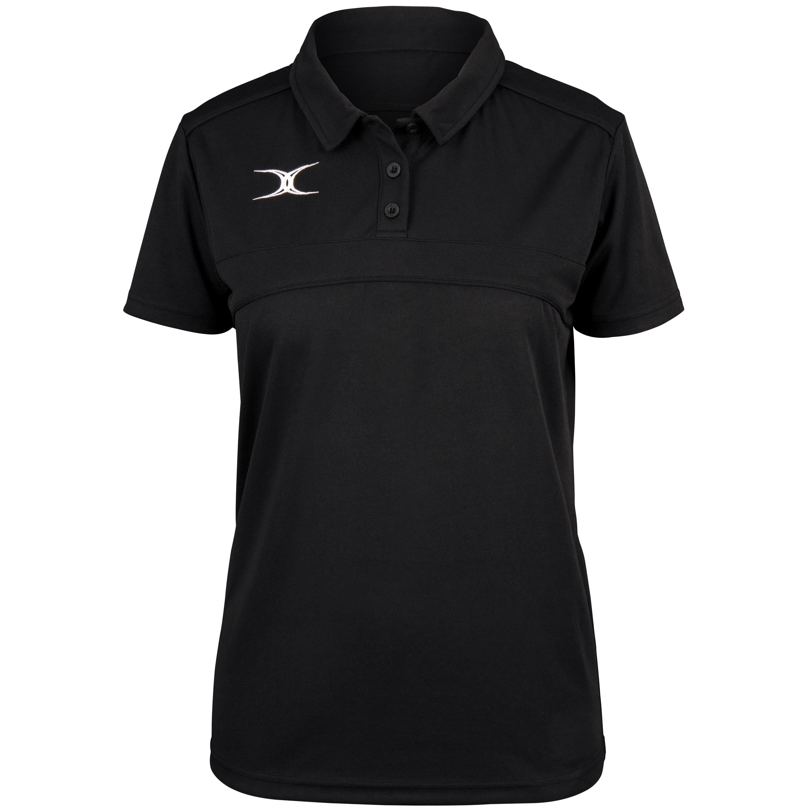 gilbert-rugby-photon-polo-donna-nero image 1