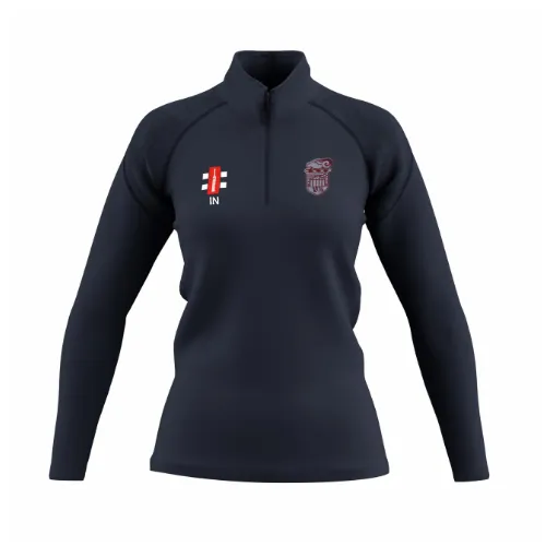 gray-nicolls-gts-pile-1-4-zip-donna-stenhousemuir-cc-blu-navy-scuro image 1