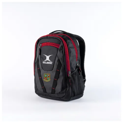 gilbert-rugby-new-tredegar-rfc-club-v4-zaino-nero-rosso image 1