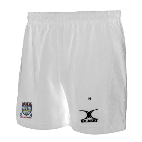 gilbert-rugby-university-college-senior-pantaloncini-virtuo-bianchi image 1