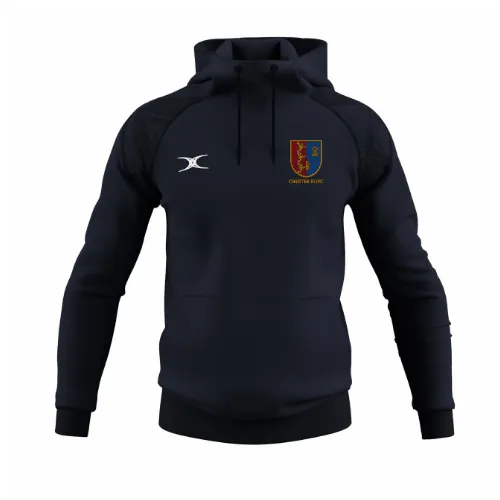 gilbert-rugby-chester-rufc-gts-felpa-con-cappuccio-blu-navy-scuro-senior image 1