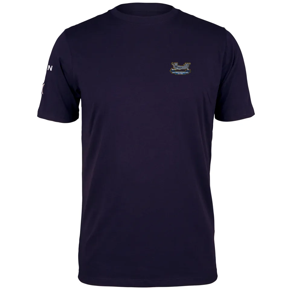 gilbert-rugby-hastings-bexhill-rfc-quest-tee-uomo-blu-navy-adulto image 1