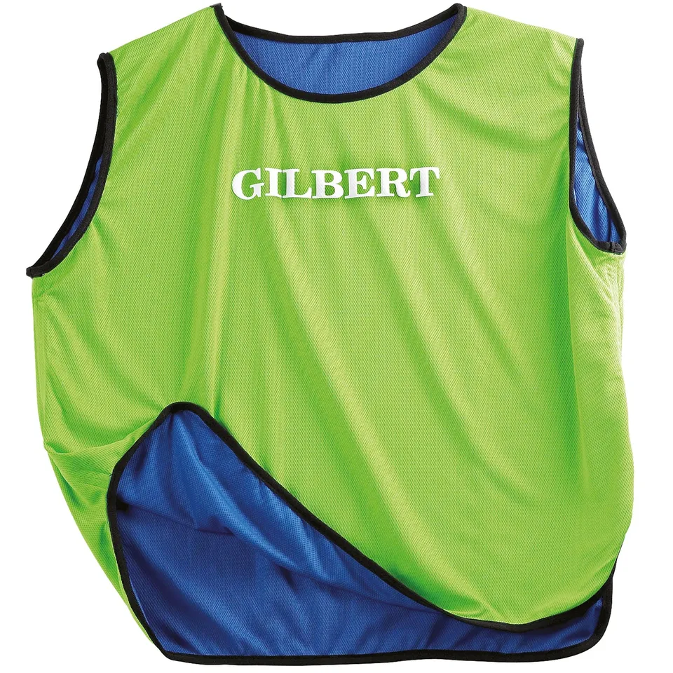 grays-pettorina-reversibile-junior-blu-verde-allenamento image 1