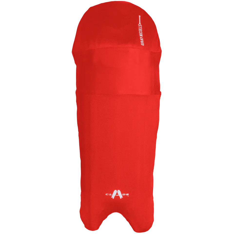 gray-nicolls-cherry-tree-cc-senior-red-wk-pads-clads-copripad-wicketkeeping image 1