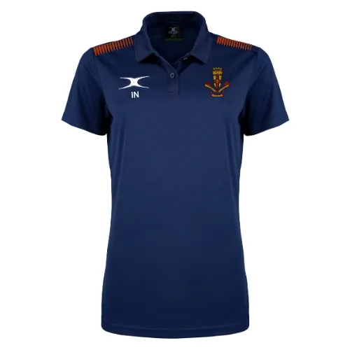 gilbert-rugby-medway-rfc-photon-ii-polo-donna-s-s-blu-navy-scuro image 1