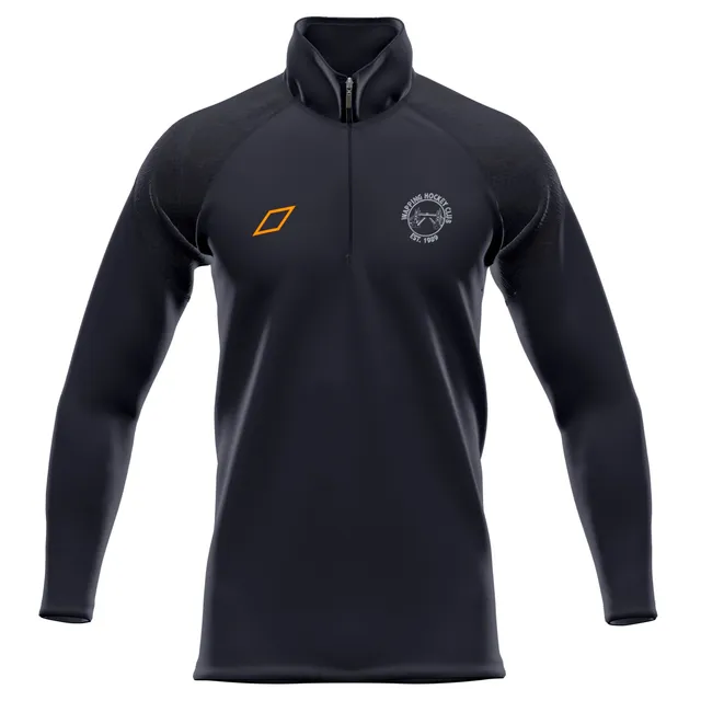 grays-gts-1-4-zip-fleece-wapping-hc-junior-pile-nero-bambino image 1