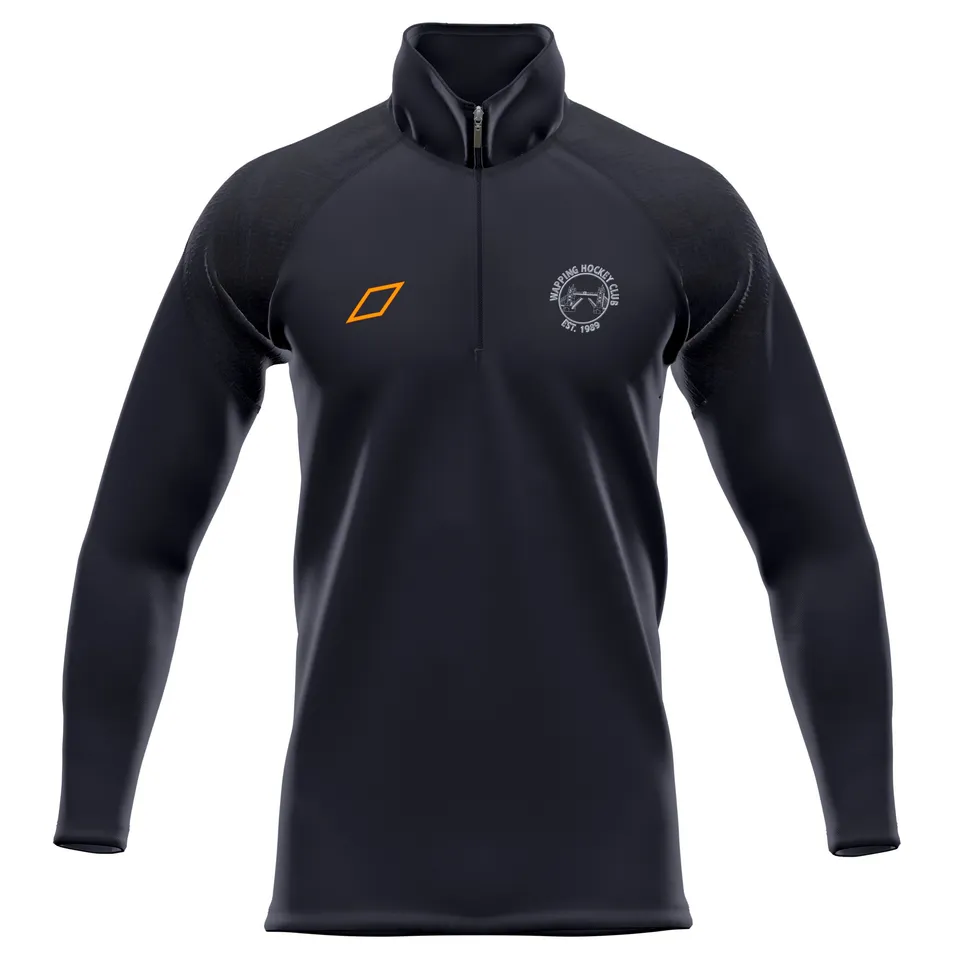 grays-gts-1-4-zip-fleece-wapping-hc-junior-pile-nero-bambino image 1