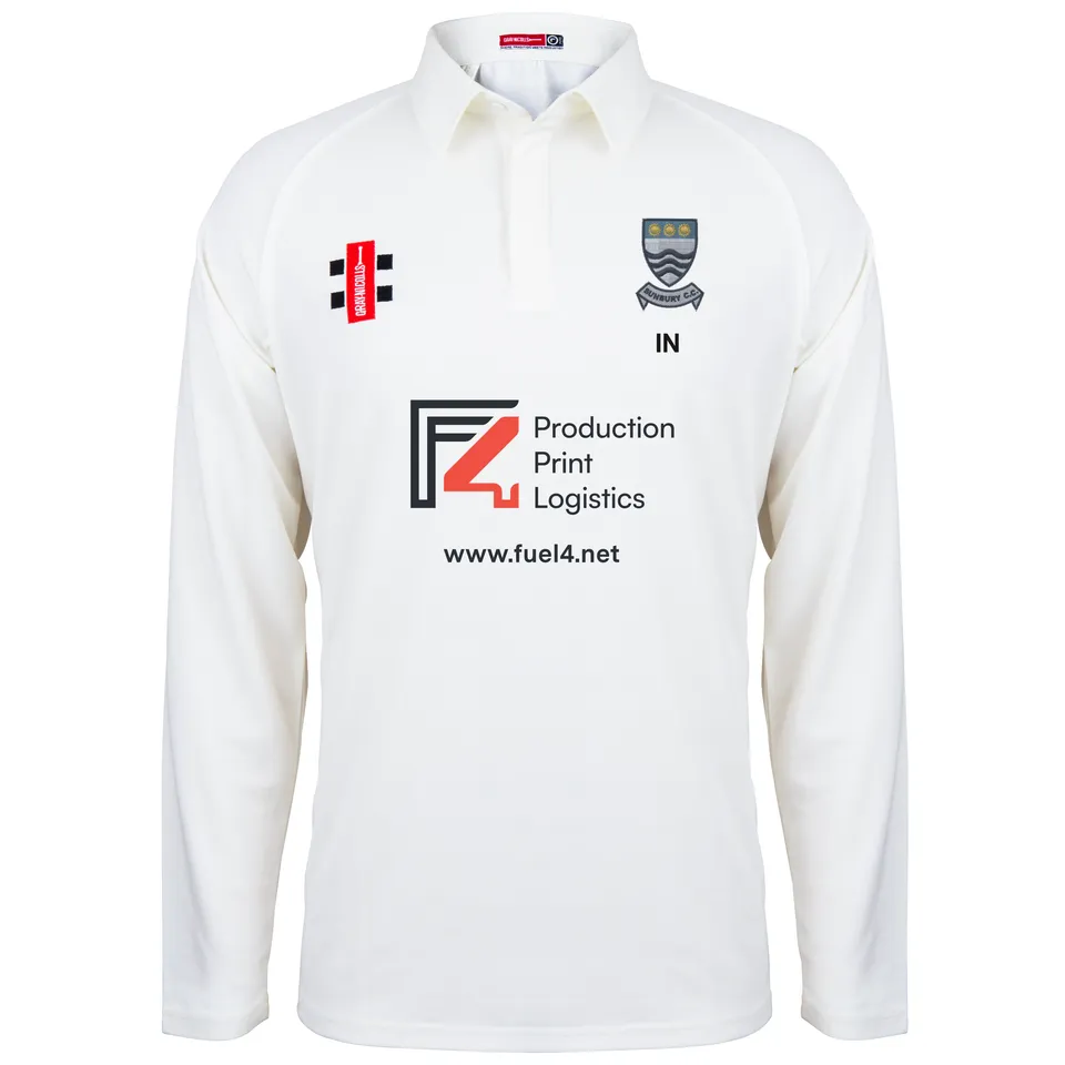 gray-nicolls-matrix-v2-maglia-cricket-manica-lunga-junior-sunbury-cc-avorio image 1