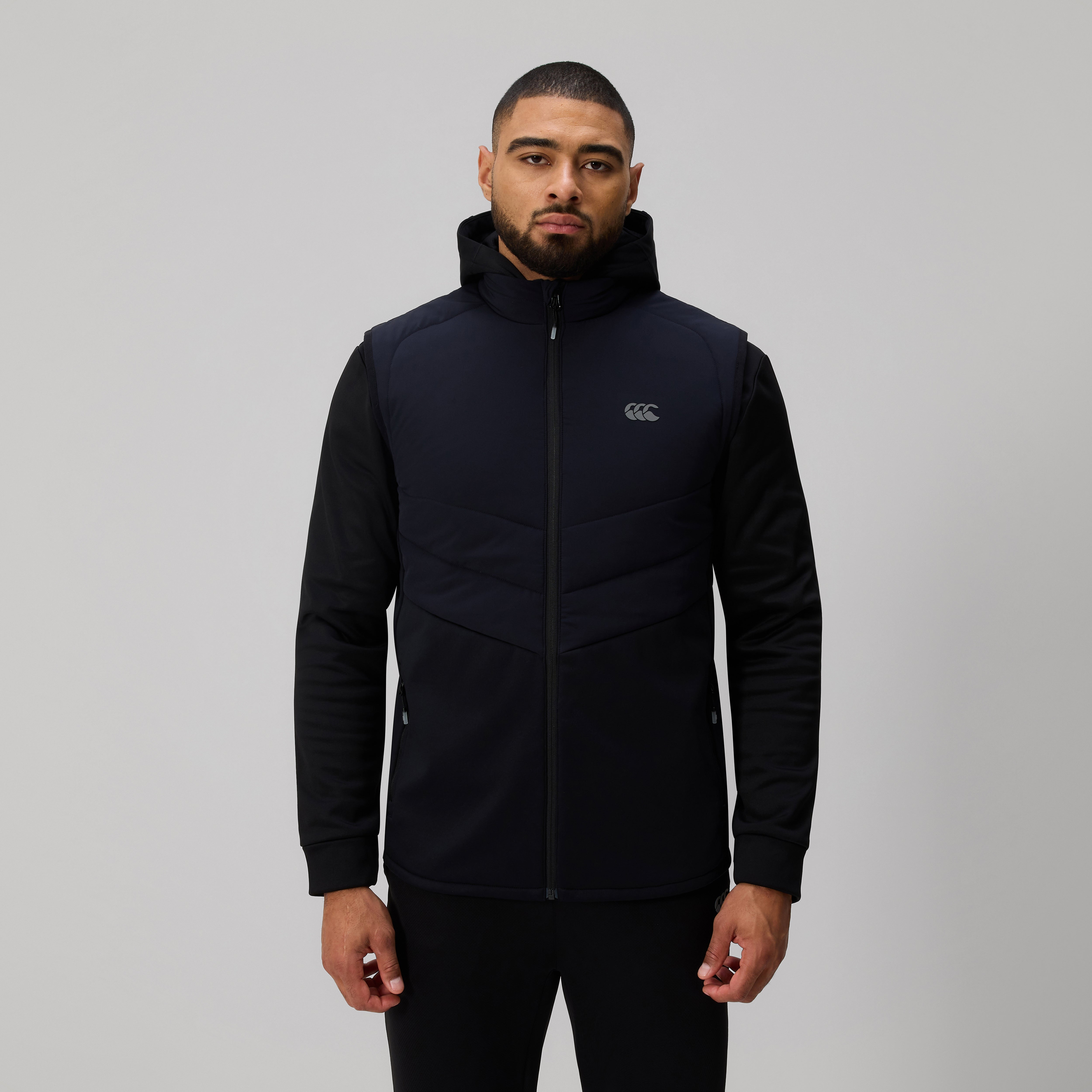 canterbury-tempo-gilet-smanicato-uomo-nero image 3