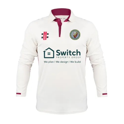 gray-nicolls-lytham-cc-senior-pro-performance-v3-maglia-cricket-manica-lunga-avo image 1