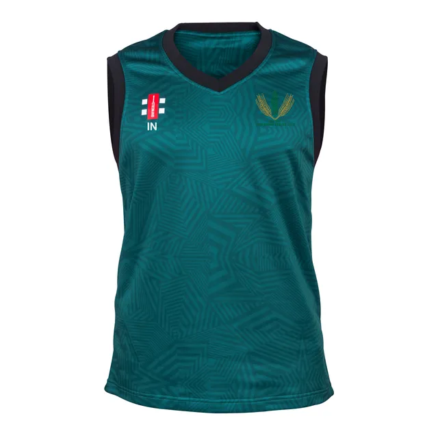 gray-nicolls-pro-t20-slipover-cricket-high-roding-cc-junior-verde image 1