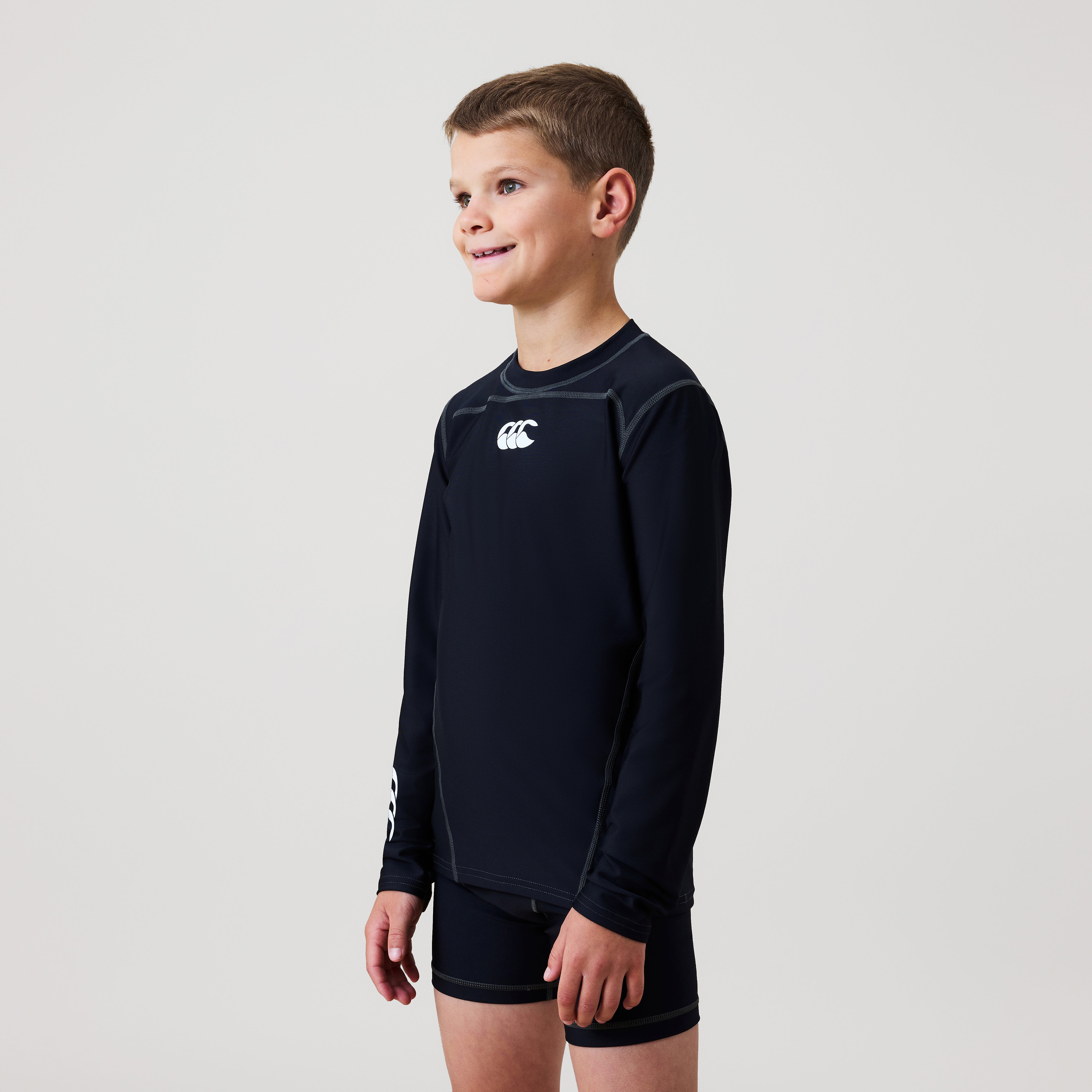 canterbury-baselayer-top-manica-lunga-junior-maglia-termica-nera image 3