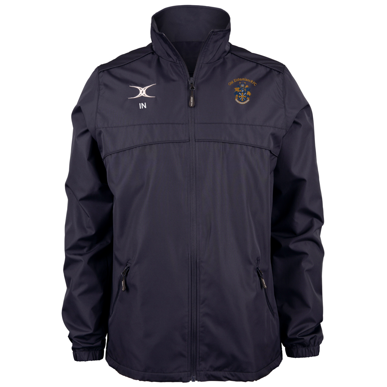 gilbert-rugby-photon-giacca-full-zip-uomo-old-elthamians-rfc-blu-navy-scuro image 1