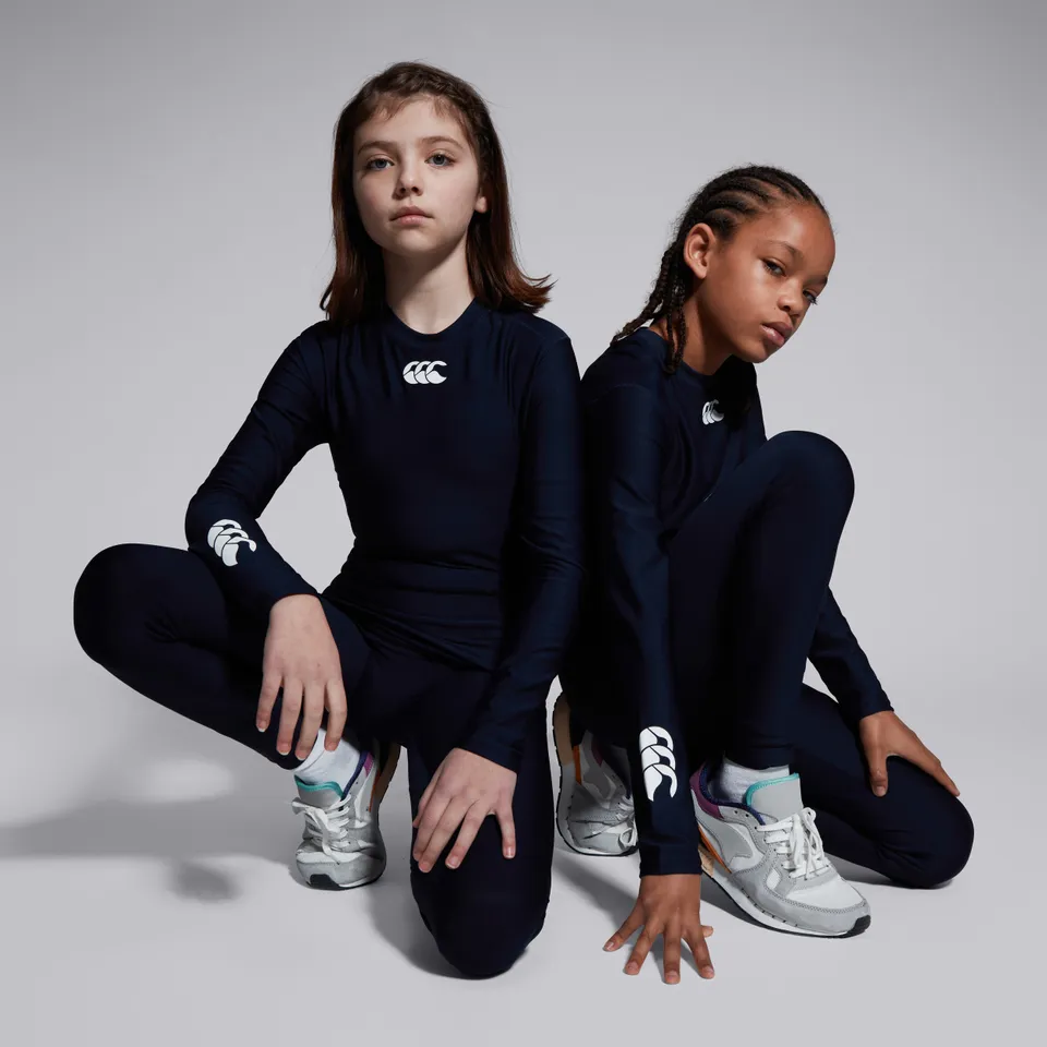 canterbury-thermoreg-top-manica-lunga-junior-unisex-navy image 1