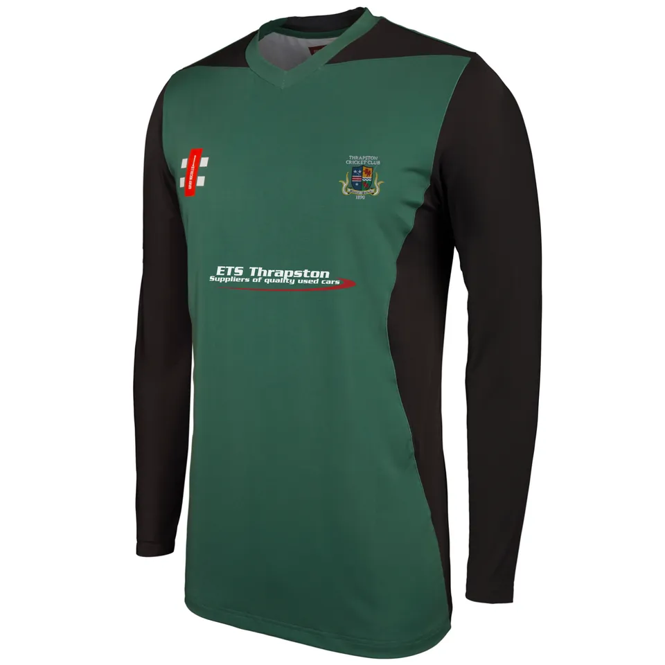 gray-nicolls-thrapston-cc-maglia-pro-performance-t20-manica-lunga-junior-u11-ver image 1
