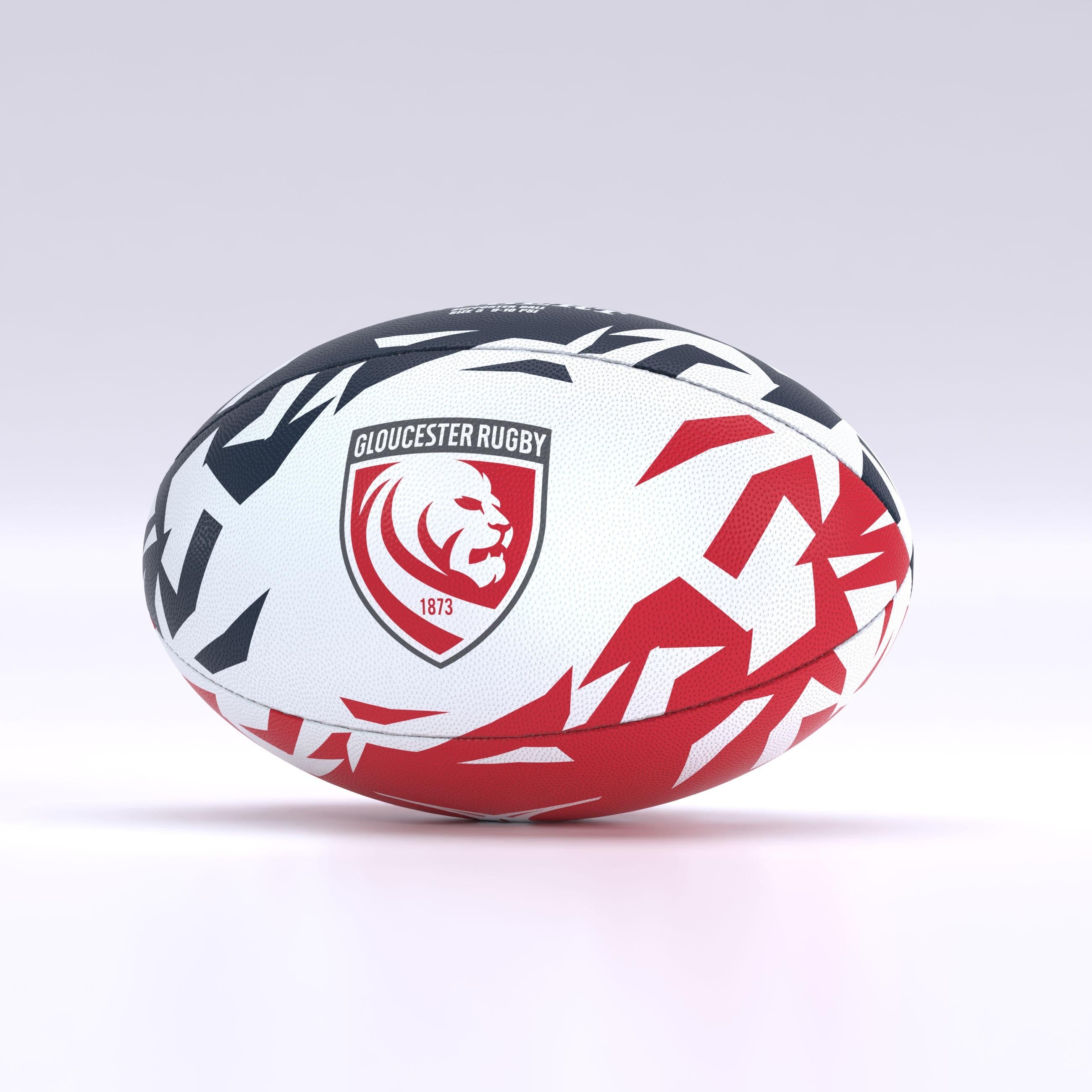 gilbert-rugby-gloucester-supporter-pallone-rugby-misura-4-5 image 2