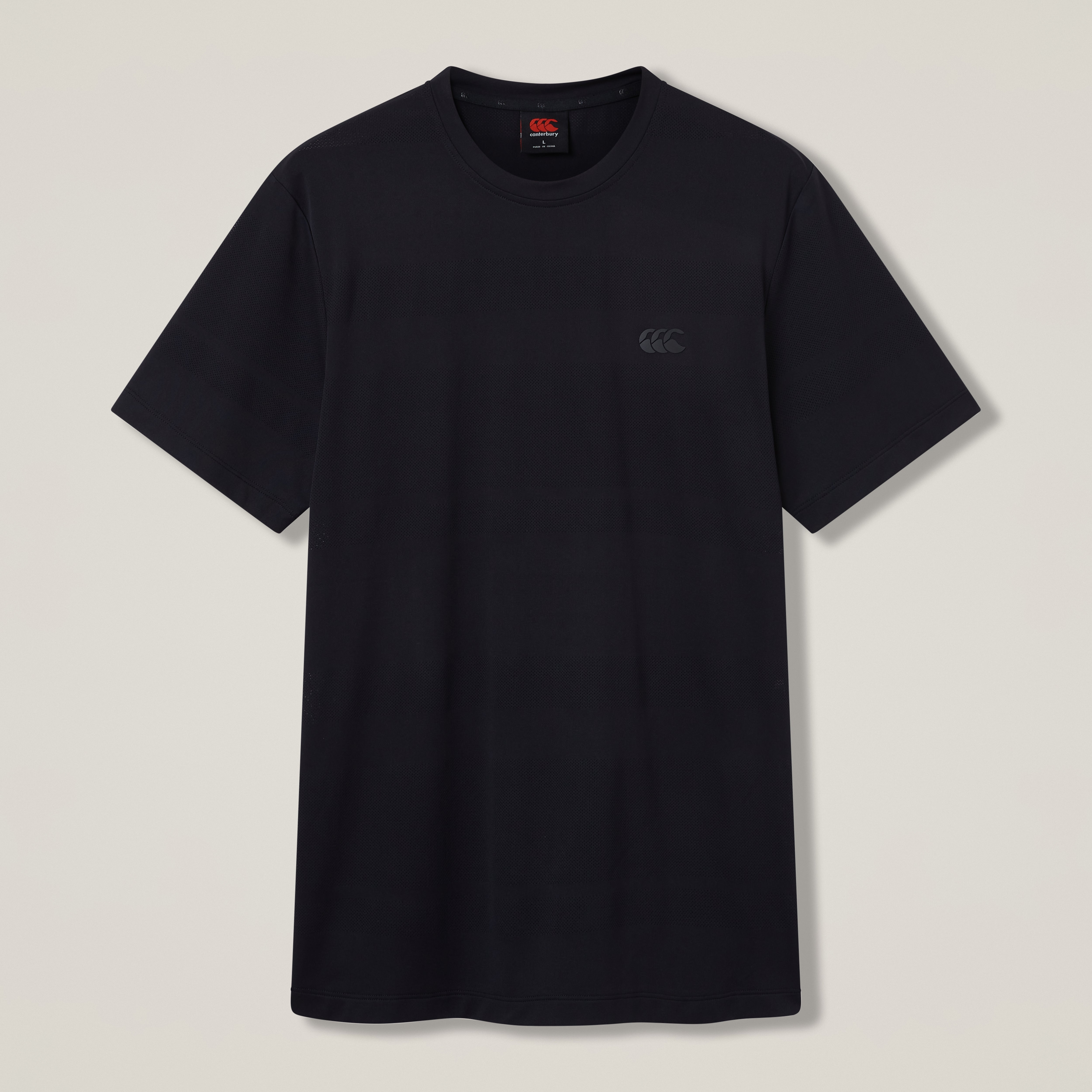 canterbury-t-shirt-uomo-everest-knit-tech-nera image 1